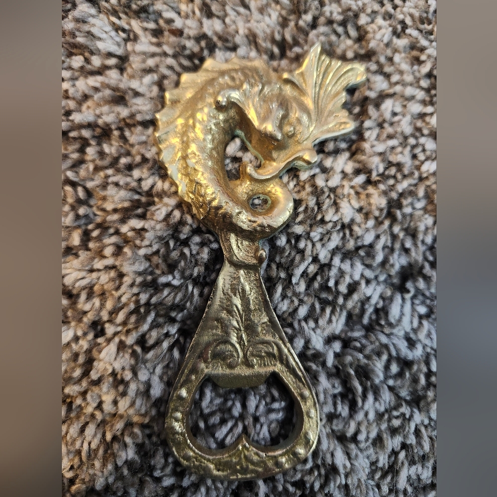 Vintage Seahorse Bottle Opener